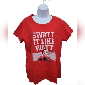 Swatt It Like Watt, Ladies T-shirt, Size XL